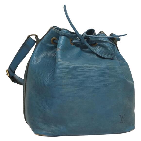 LOUIS VUITTON Epi Petit Noe Shoulder Bag Blue M44105 - Picture 1 of 16